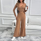 Solid Color Texture Basic All-matching Ladies Two-piece Set