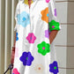 Fashion Polka Dot Printed 3d Printed Shirt Dress