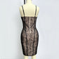 Women's Bandage Lace Sling Dress