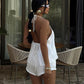 Fashion Personality Women's Halter Two-piece Set
