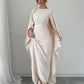 Elegant And Charming Fashion Dress With An Asymmetric Hem