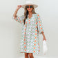 Pullover V-neck 34 Sleeve Dress