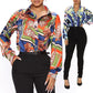 Women's Fashion Casual Long Sleeve Shirt Top
