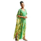 Rayon Tie-dyed Beach Long Dress Sun Protection Shirt