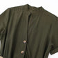 Women's Fashion Lapel Belted Cargo Jumpsuit