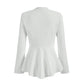 European And American Fashion Irregular Long Sleeve Small Suit Jacket