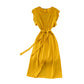 Refined Preppy-style Lady With An Elegant Feminine Look Adorned With Ruffled Cuffs