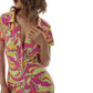 European And American Fashion Shirt Jumpsuit