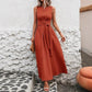Womens Casual Chic Asymmetrical Twist-Waist Dress