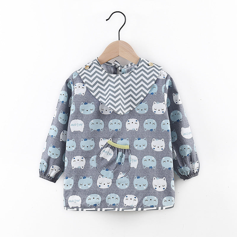 Children's Gown Bib Waterproof Bib