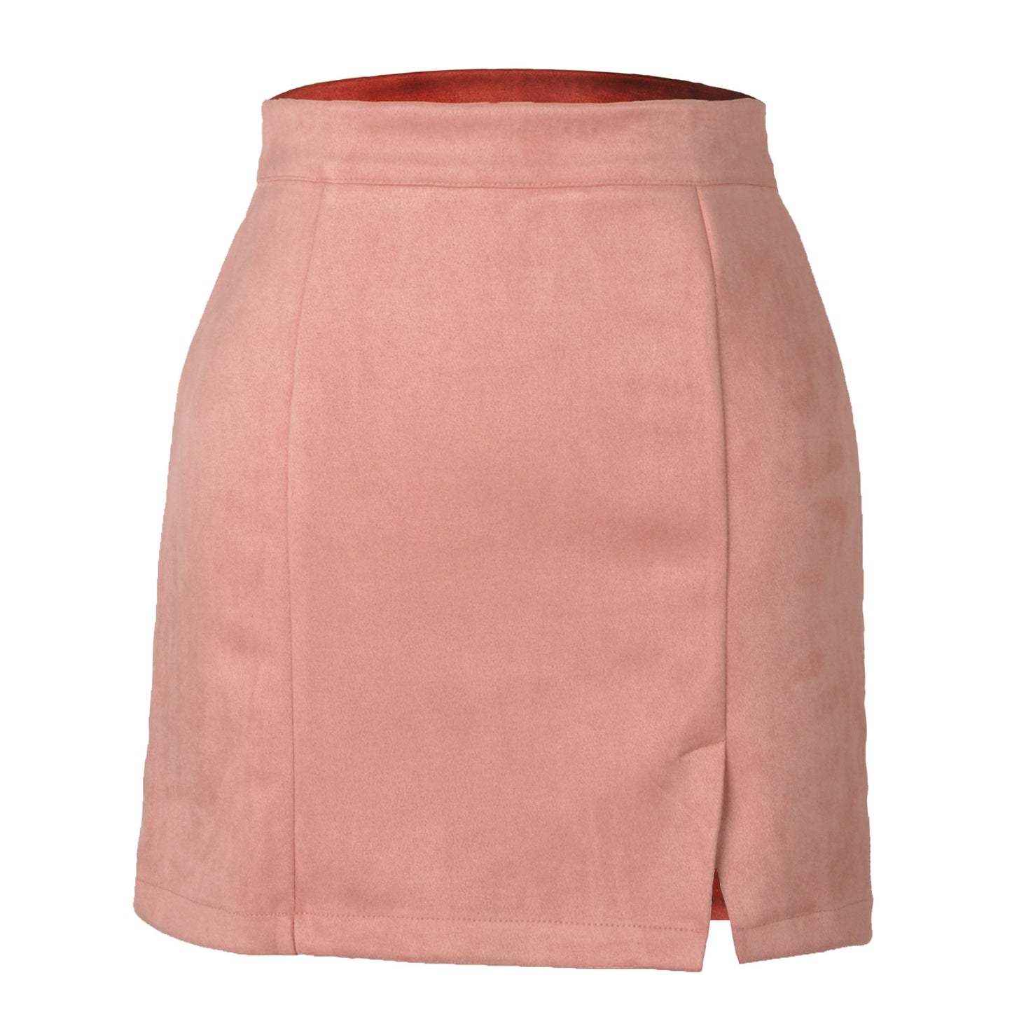 Jupe sexy taille haute en daim style coréen automne et hiver