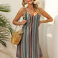 Women's Printed Bohemian Suspender Skirt
