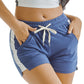 Shorts de sport d'été pour femmes, course à pied, cyclisme, entraînement, avec cordon de serrage