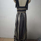 Striped Patchwork Sling Swing Air Dress