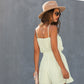 Suspender V-neck A swing female rompers