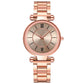 Steel belt female student casual quartz watch