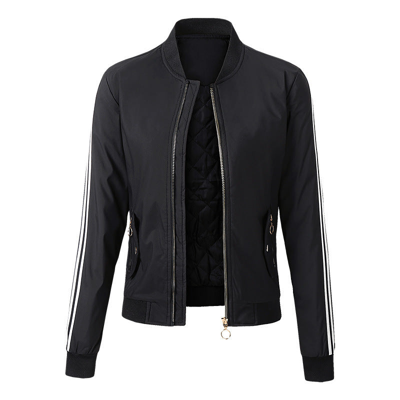 Veste épaisse en coton pour femme, vêtement tendance et décontracté, idéal pour l'automne et l'hiver