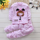 Ensemble pyjama bébé en coton d'automne