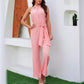 Summer Sleeveless Halter Lace Up Casual Jumpsuit