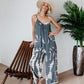 Tie-dye Jumpsuit Loose Pants
