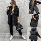 Women's Sleeveless Loose Pocket Zipper Cotton Vest