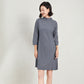 Robe à manches longues, élégante et tendance