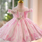 Girls' Retro Fashion Bowknot All-match Princess Dress