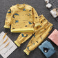 Children's Thermal Underwear Set Plus Velvet Thickening