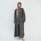 Women's Turkish Solid Color Three-piece Set Suit