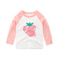 Children's T-shirt Long Sleeve Girls Bottoming Shirt