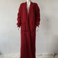 Cardigan long en tricot avec poche, pull long, manteau épais, européen et américain