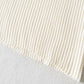 New European and American slim-fitting high-neck thick knitted T-shirt