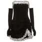 Women's Wrapped Chest One-shoulder Slim Dress