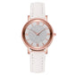 Ladies Fashion Sun Pattern Roman Scale Quartz Watch Watch