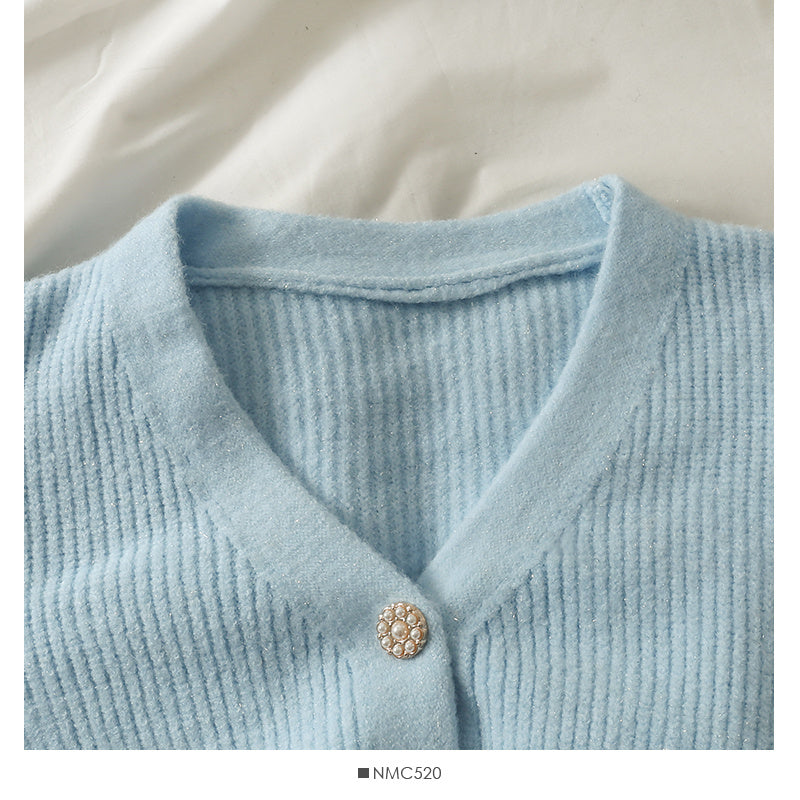 Cropped Versatile Single Breasted Slim Top