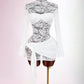 New Stylish Lace Hollow-out Sheer Dress For International Trade