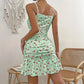 Floral Slip Dress French Style Women's