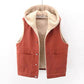 New Denim Vest Fleece-lined Thickened Slim Fit Hooded Cotton Jacket Warm Top Fashion