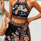 Women's Clothing Moderate Fake Ethnic Style Vest Shorts Set