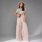 European And American One-piece Sequin Fashion Short Sleeve Casual Jumpsuit Trousers