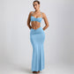 European And American Halter Spaghetti Straps Sheath Skirt Suit