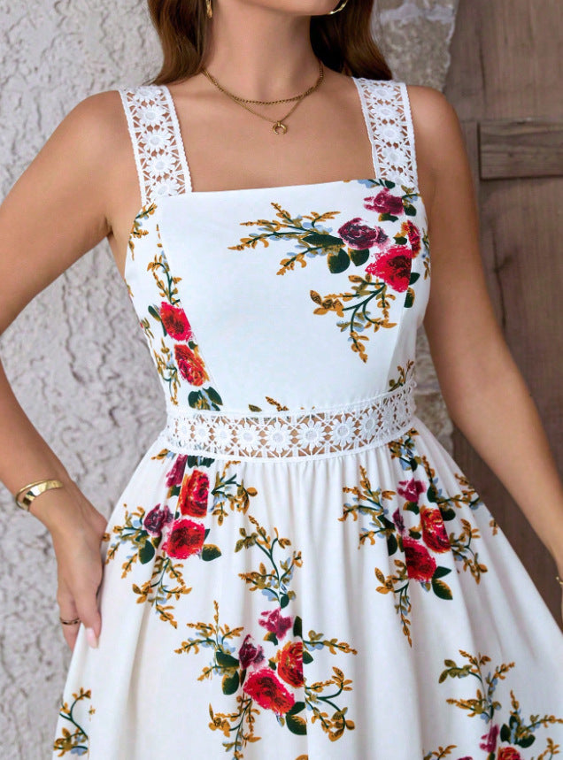 Women's Floral Print Casual Dress