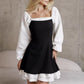 European And American Off-shoulder Flounced Skirt