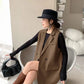 New Two-button Vest Women's Spring And Autumn Outer Suit