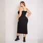 Outerwear Bra Top Backless Dress High Slit