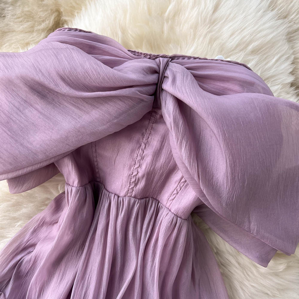Women's Elegant Off Shoulder Strapless Dress