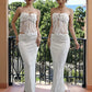 High-end Lace Camisole And Skirt Two-piece Set