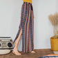 Pantalon fendu bohème