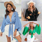 Flare Sleeve Sweet Fashion Sweet Lace Top