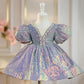Children's Princess Dress Host Piano Performance